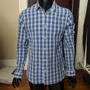 Scotch & Soda woven plaid shirt
